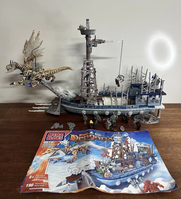 MEGA BLOKS FIRE Ice Dragons Vorgan Ice Fang 9879 EUR 40,00 - FR MEGA BLOKS FIRE Ice Dragons Vorgan Ice Fang 9879 EUR 40,00 - FR