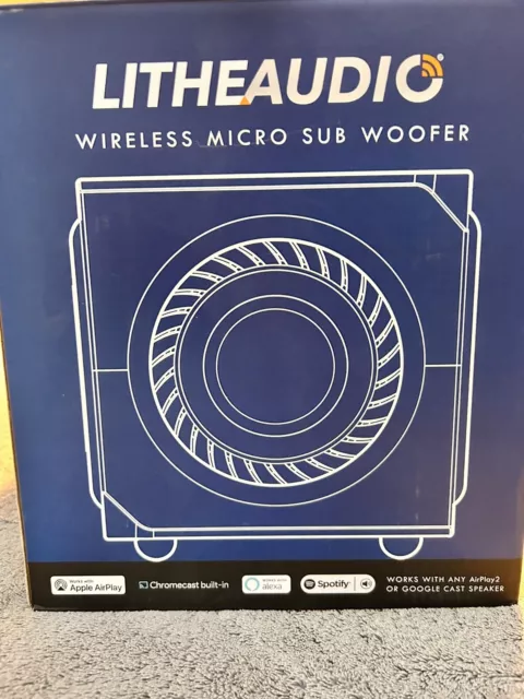 Lithe Audio Wireless Micro WiFi Subwoofer LASW1