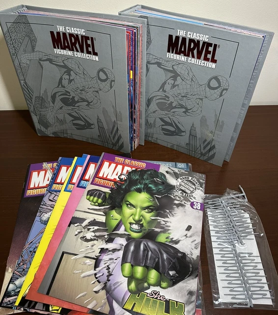 HUGE THE CLASSIC Marvel Figurine Collection Magazines ONLY 28