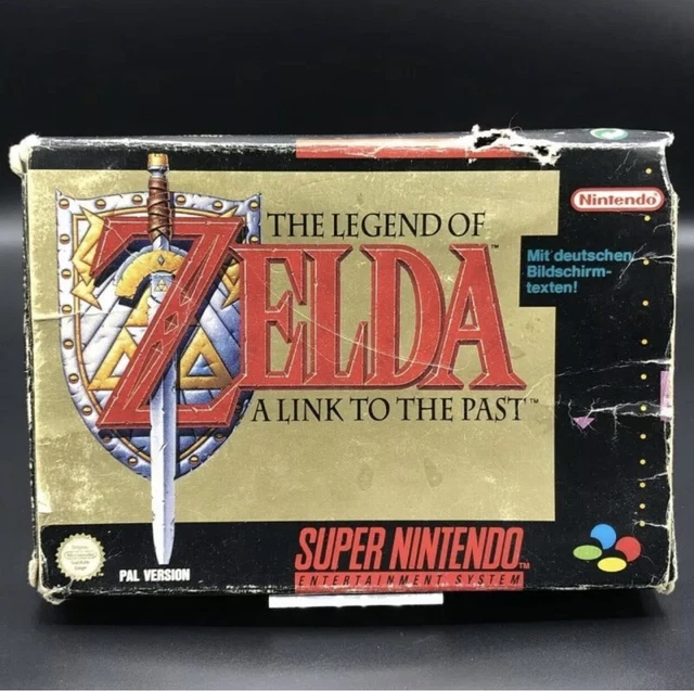 Nintendo Super Nintendo Snes The Legend Of Zelda A Link To The Past Pal España