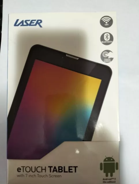 Laser 7-inch Quad Core Android 9 Tablet 8GB