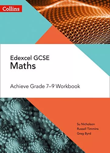 Edexcel GCSE Maths Achieve Grade 7-9 Workbook (Collins GCSE Maths) By Su Nichol