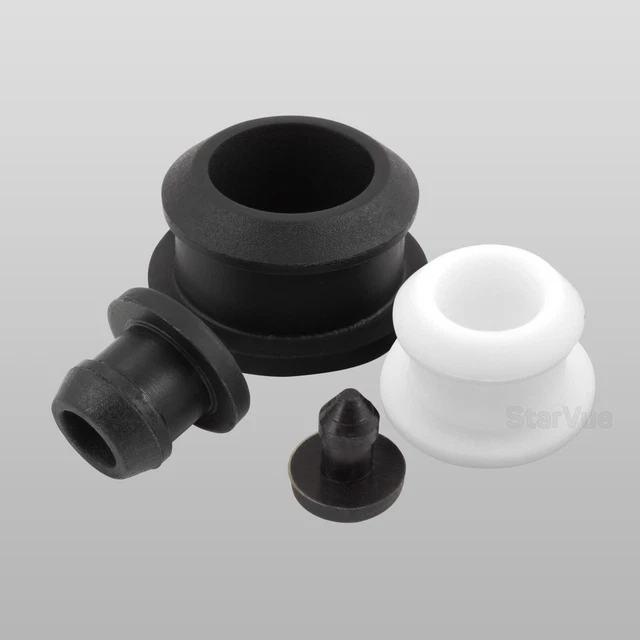 SNAPON HOLE PLUG Round Silicone Rubber Blanking Seal Bung Pipe Tube (2