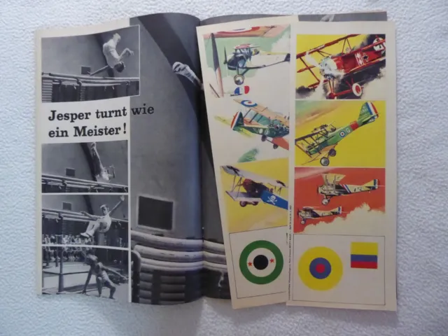 Ehapa Verlag Micky Maus 1967 Nr. 24 mit Bild und Ecke und losen Flugzeugstreifen