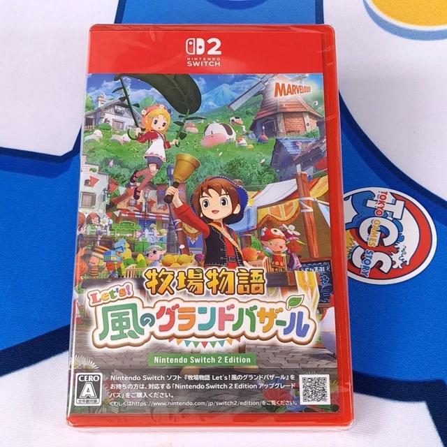 Doraemon Story Of Seasons (Switch) – Neuf Scellé – Version Physique Japonaise – Bandai Namco