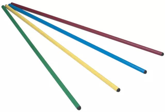 Sports Multicones Tubular Rods Pack of 4 Various Sizes