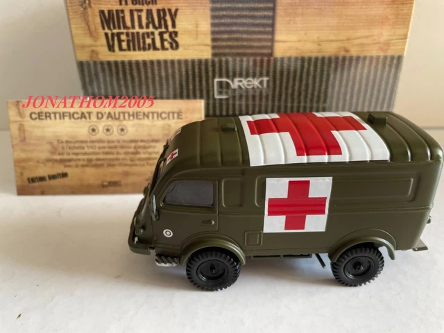 UTR35 UTILITAIRES RENAULT 1/43 206 E1 Ambulance Usines Renault - Jumajo