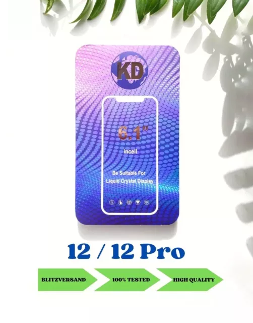 iPhone 12 / 12 Pro INCELL Display - Retina 3D Touch High Quality 💎 BLITZVERSAND