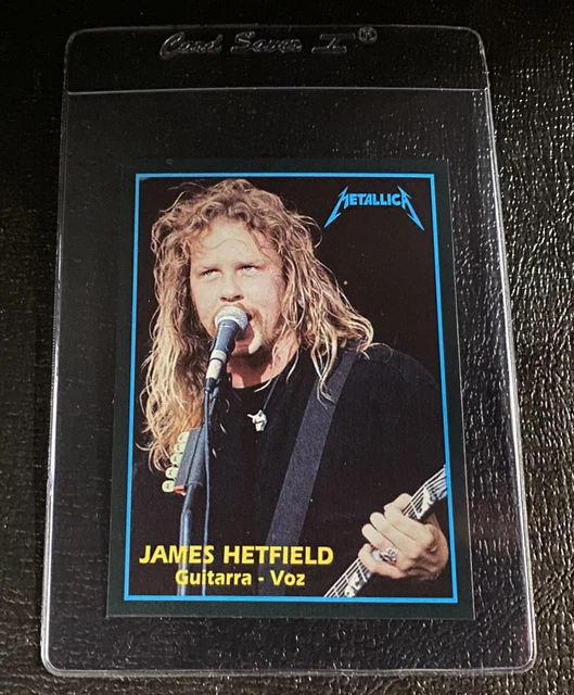METALLICA JAMES HETFIELD 1994 International Rock Cards Trading Card 16