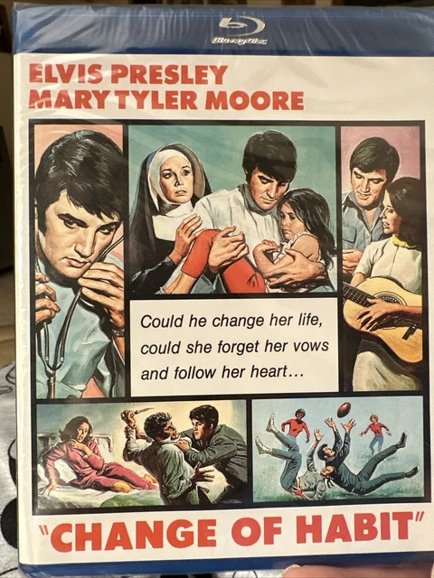 Change Of Habit (1969) Elvis Presley Blu-ray – NEW USA Compatible Drama With English Audio & Subtitles