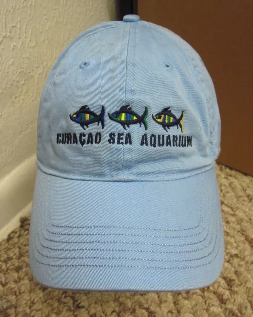 CURACAO SEA AQUARIUM baseball hat Coral Reef Ecosystem embroidery cap Caribbean