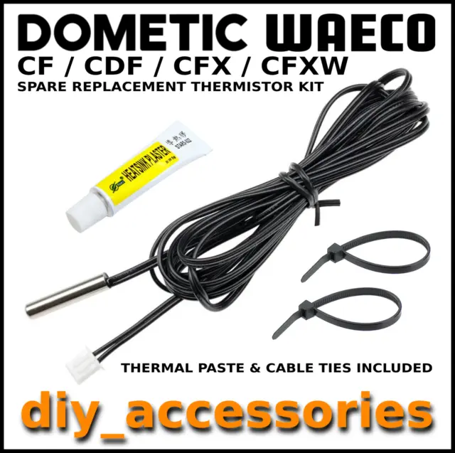 Spare Replacement Thermistor Kit DOMETIC WAECO CF CDF CFX CFXW Fridge Freezers