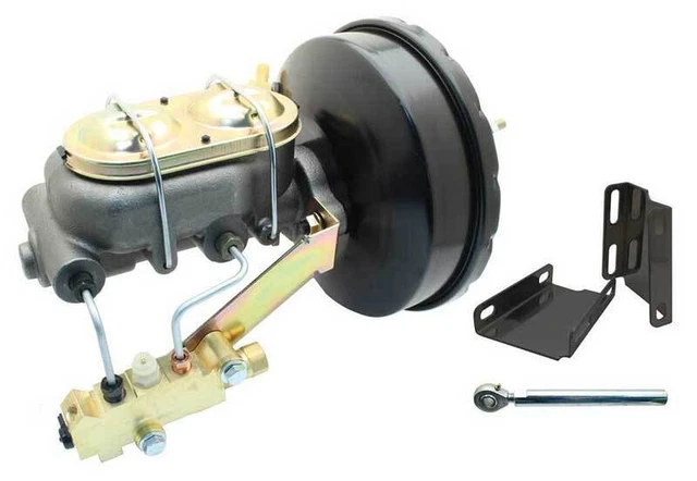 1960-66 GM Truck 9" Single Power Brake Booster Conversion With Master Cyliner &