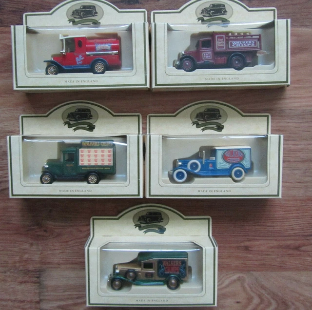 WALKERS CRISPS PROMOTIONAL Model Cars Die Cast Set of 5. £10.99 PicClick UK