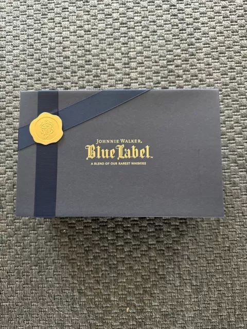 2 Johnnie Walker Blue Label Whiskey Gläser/ Perfekt für Weihnachten