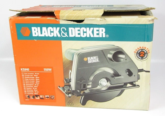 BLACK AND DECKER Circular saw. Model HD 1205 7