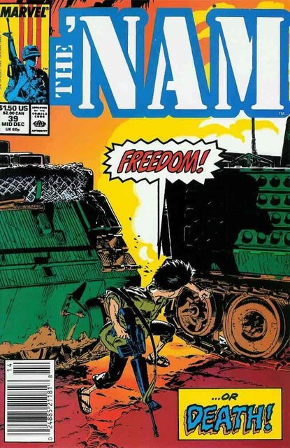 Nam, The #39 (Newsstand) VF/NM; Marvel | Vietnam War comic - we combine shipping