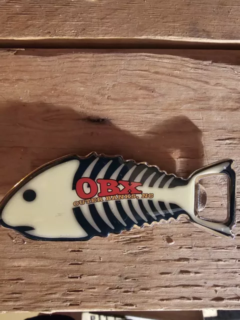 Obx Bottle Opener Magnet,  Heavy Duty Metal Frame