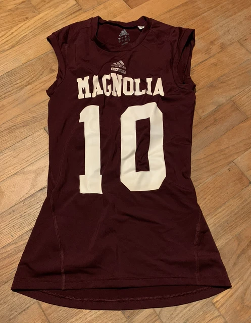 adidas Men’s TECHFIT Magnolia Football Compression Shirt Sz.S NEW #10 CLIMALITE