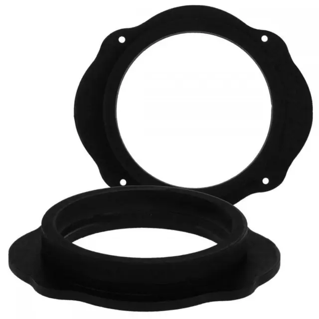 MDF Front Door 165mm 6.5" Speaker Adaptors Rings Spacers Collars for Ford