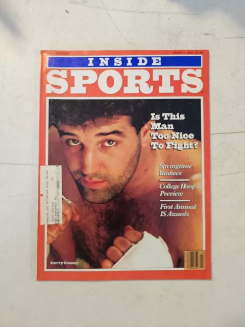 INSIDE SPORTS MAGAZINE March 1982 Gerry Cooney Boxing vintage $6.99 ...
