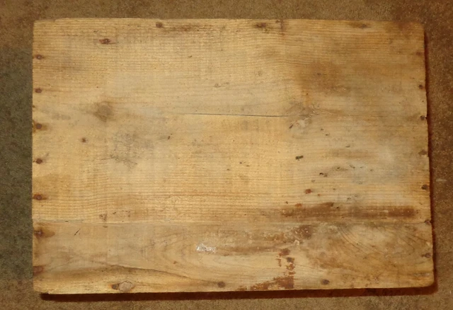 VINTAGE PRIMITIVE WOODEN ATLAS POWDER CO DYNAMITE EXPLOSIVES Crate Box DELAWARE 4
