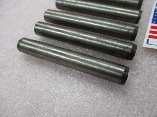 3/8 x 2-1/2" Alloy Steel Hardened Dowel Pins U.S.A. ( 10 pcs. ) New 3