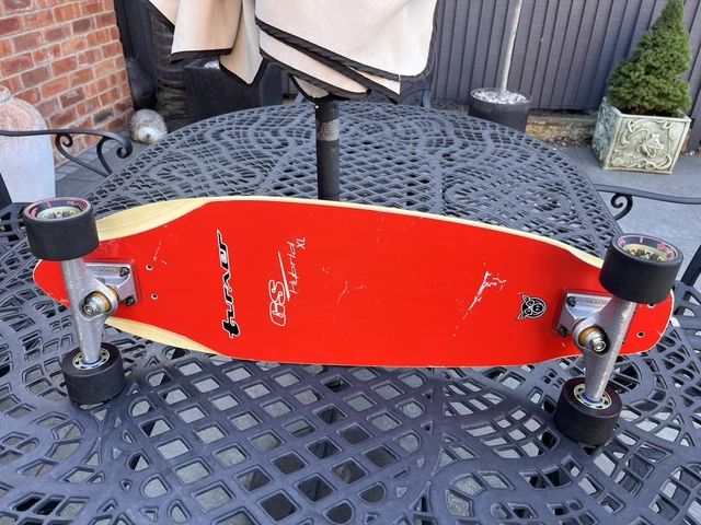 Skateboard vintage SANTA CRUZ Proflex années 70, avec 5 roues PowerFlex Skateboard vintage SANTA CRUZ Proflex années 70, avec 5 roues PowerFlex