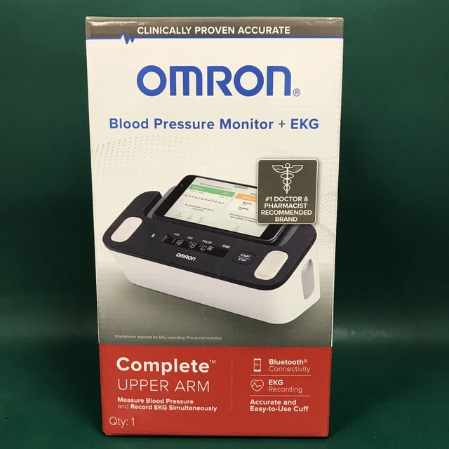 OMRON BP7900 COMPLETE Wireless Upper Arm Blood Pressure Monitor + Ekg