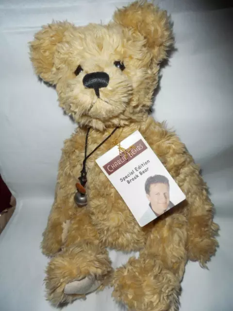 Charlie Bear Brook Bear From 2008 Qvc Exculsive Reired Now.free Pp.