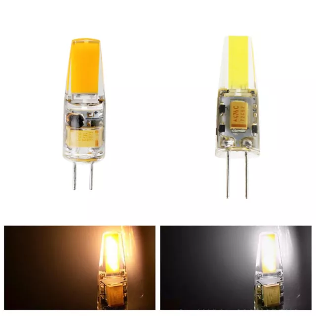 20x Dimmable LED JC Light Bulb G4 DC12V Silica gel For Crystal Chandelier Lamp