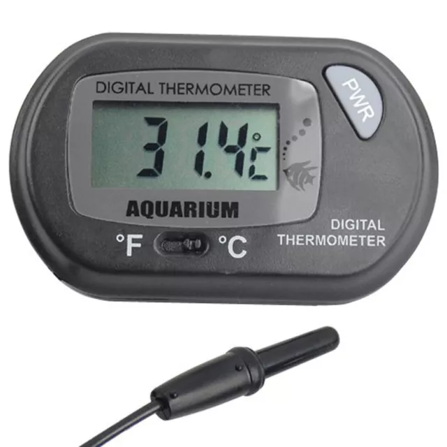 Trixes Digitales LCD Thermometer NEU Fischtank Aquarium Vivarium Meerwasser