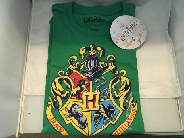 Wizarding World Of Harry Potter Universal Studios Orlando T-shirt Draco L Green