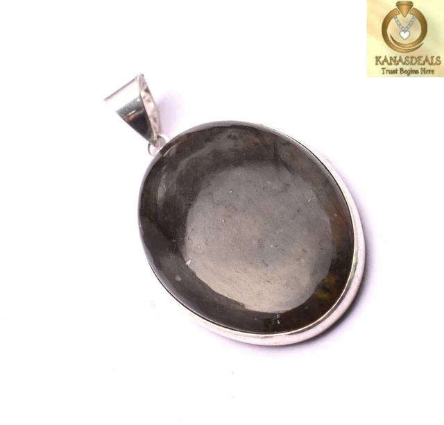 Labradorite Plated Pendant Terrific Jewellery 14 GM Value-Priced @1.99-71327
