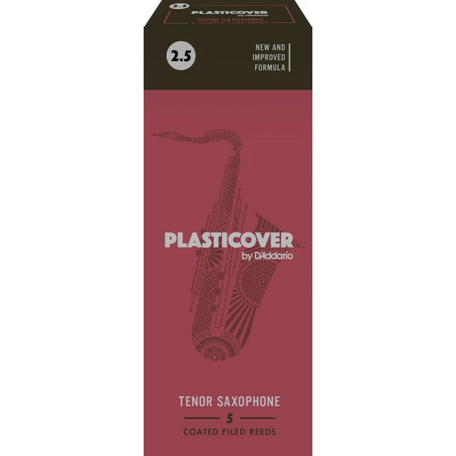D'Addario RRP05TSX250 - Anches saxophone ténor, force 2.5, boîte de 5