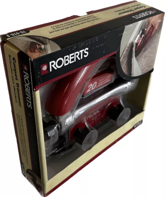 Roberts Conventional Carpet Trimmer with 20 Heavy Duty Slotted Blades  10-616-2A