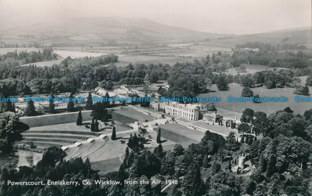 R021779 Powerscourt. Enniskerry. Co Wicklow from the Air. Mayne. RP