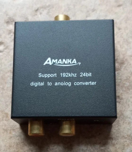 Convertitore Audio Digitale Ad Analogico 192Khz - Ottico/Coassiale A RCA O 3.5mm - Foto 4