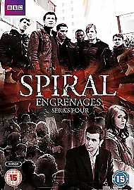 Spiral: Series Four DVD (2013) Grégory Fitoussi cert 15 3 discs Amazing Value