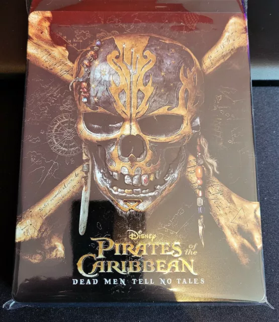 Pirates of the Caribbean 5 Dead Men No Tales Steelbook Bestbuy Like New (no 4K)