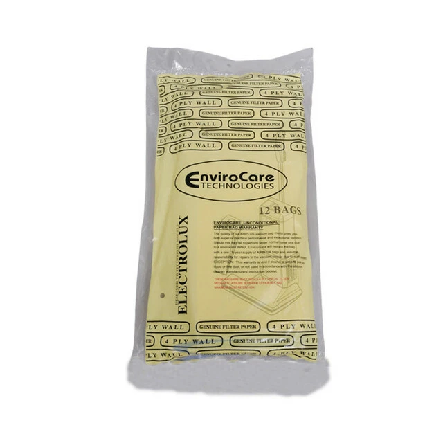 12 Bags for Upright Vacuum STYLE U # 138FP, 138FPC, 138