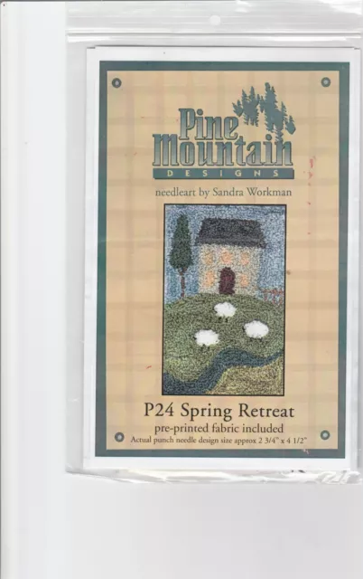RETIRO DE PRIMAVERA Pine Mountain Designs patrón