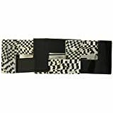 Caravan Attractive Twist Combining Black&Silver-opera In This Automatic Barrette