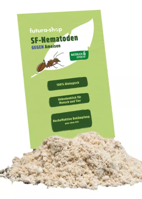 SF Nematoden gegen Ameisen - für 20 m² / 10 Mio.