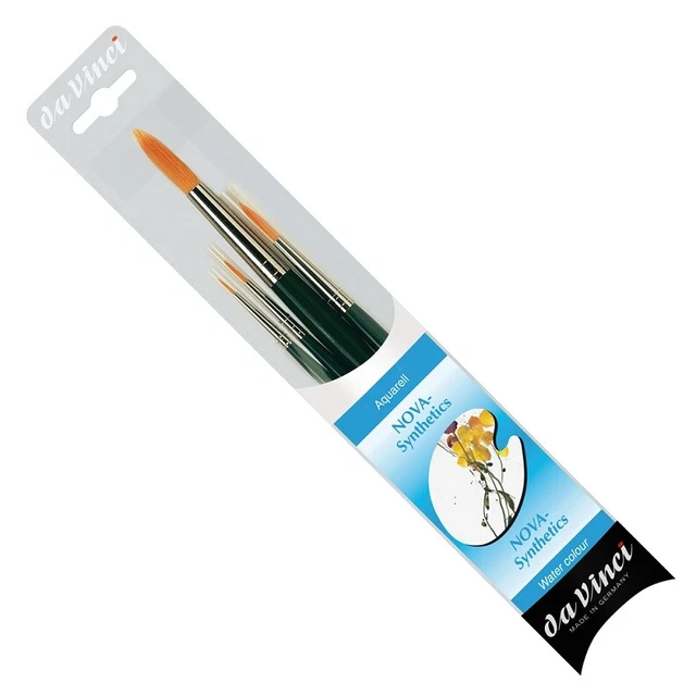 Set 4 pennelli in pelo sintetico DA VINCI - NOVA (4219VINCI)