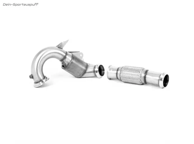 Milltek Ø80mm Frontpipe + Convertitore Catalitico Sport Incl. Opf-Rohr Mercedes