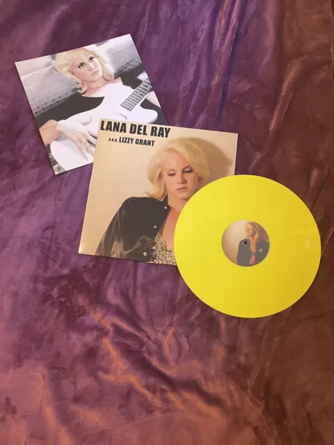Lana del Rey-aka lizzy grant yellow limited vinyl