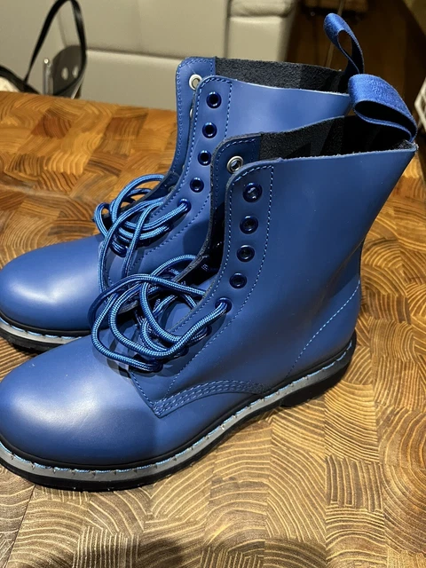 DR. MARTENS PASCAL Stivali in pelle morbida Blu N. 39 . MAI