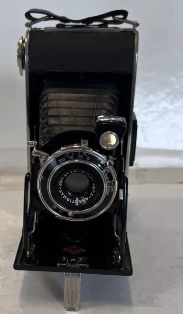 Agfa Billy Record Rollfilmkamera mit Agfa Anastigmat Jgestar 7.7 Optik Händler