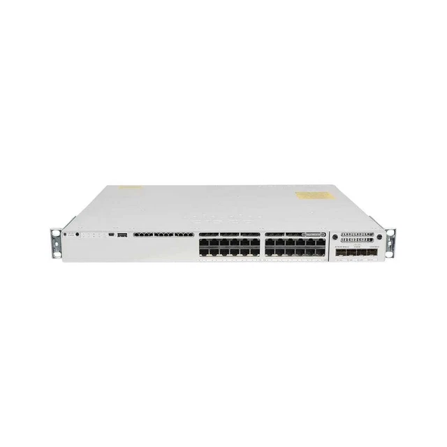 CISCO CATALYST 9300 24-Port PoE+ Ethernet Network Advantage Managed ...